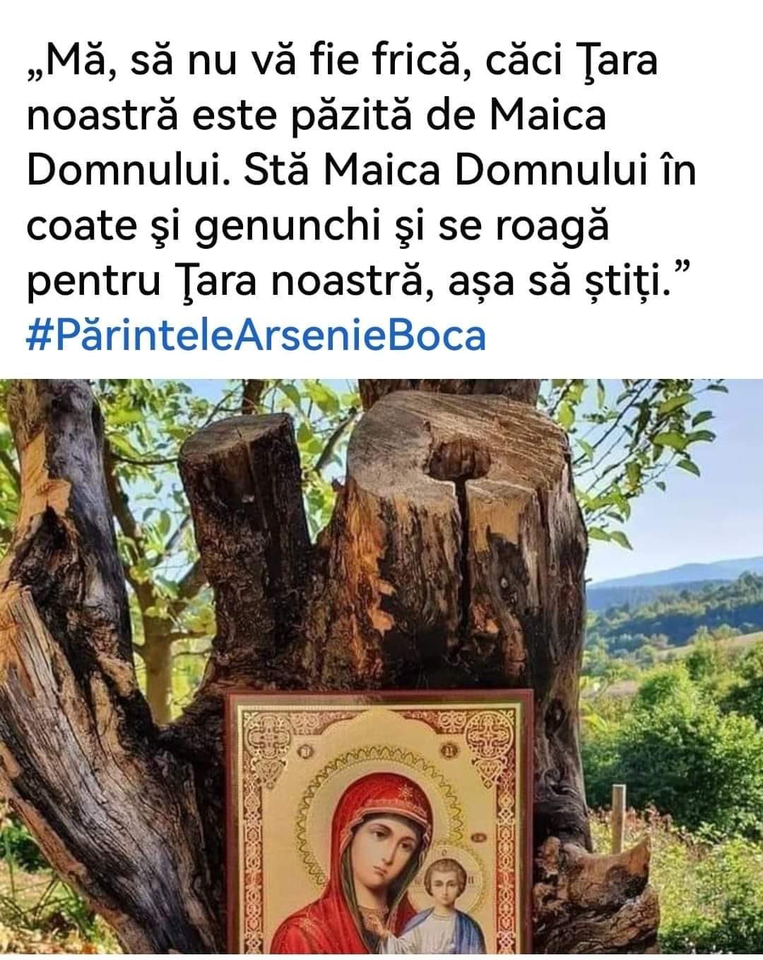 Părintele Arsenie Boca: "... să nu vă fie frică ..." 