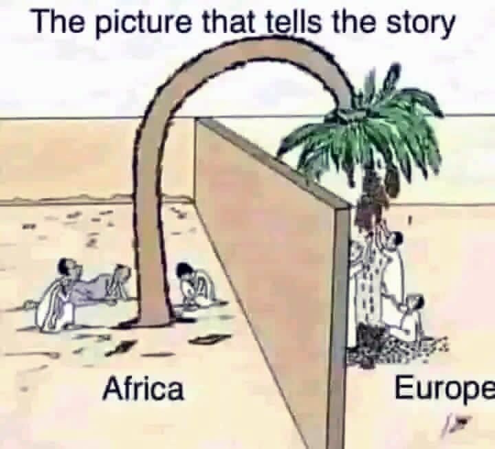 ðŸ˜‚ Africa vs Europe - un adevÄƒr valabil pentru Europa de vest / colonialistÄƒ