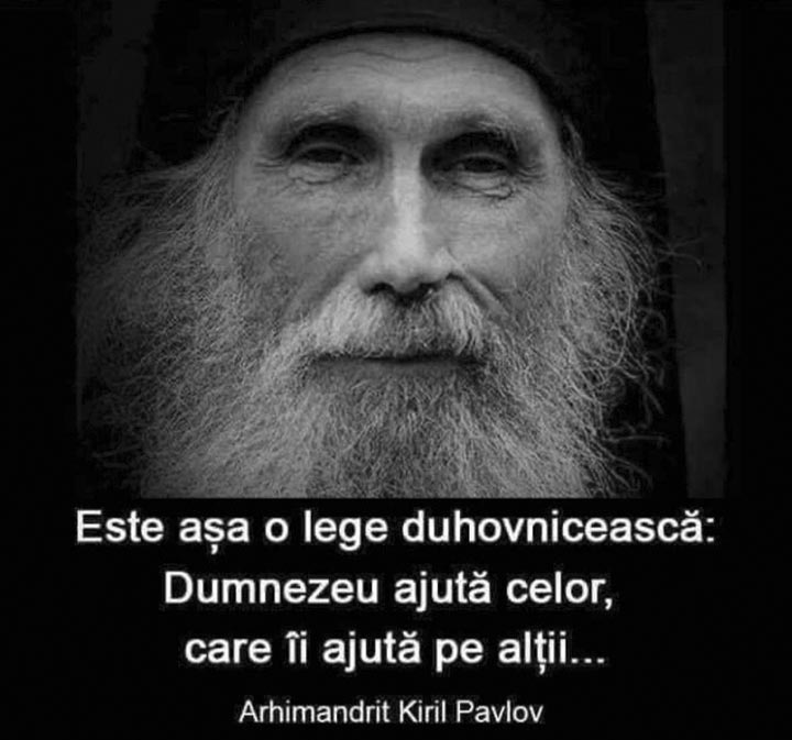 ☦️ Arhimandrit Kiril Pavlov — un gând