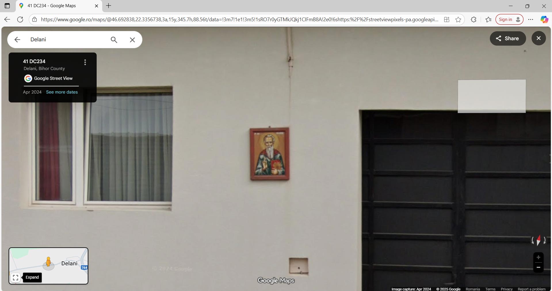 ❤️ În satul Delani, jud. Bihor, fiecare casă ortodoxă are o icoană pe ușa, zidul sau gardul casei!